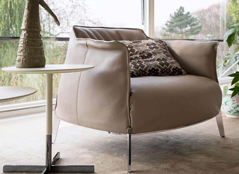Archibald　 Poltrona Frau アーチボルド 1人がけ Archibald Dining Chair アーチボルド ダイニング チェア