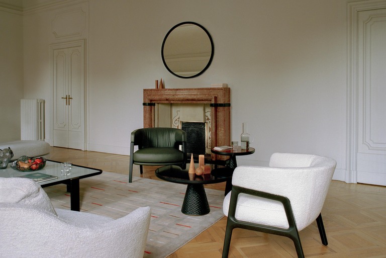 Duo Pedestal table ドゥオ・ペデスタルテーブル | Products
