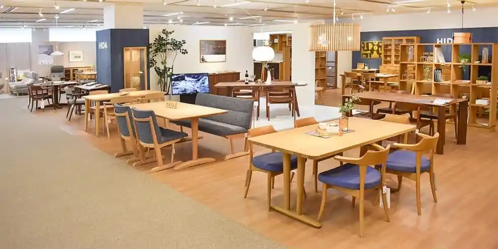 有明ショールーム 4F 国産家具フロア