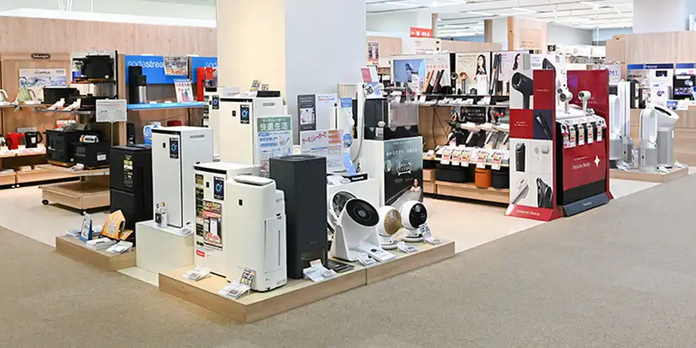 有明ショールーム 3F 家電フロア