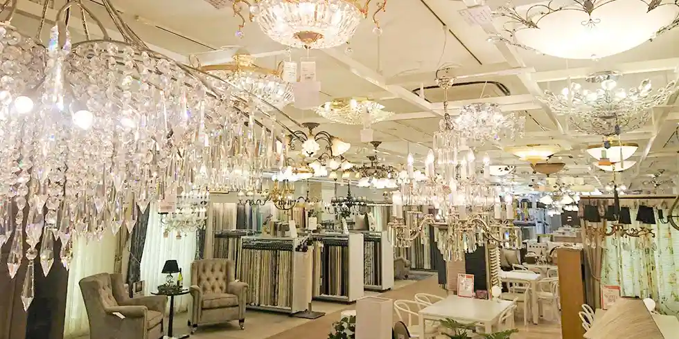 名古屋栄ショールーム 照明フロア