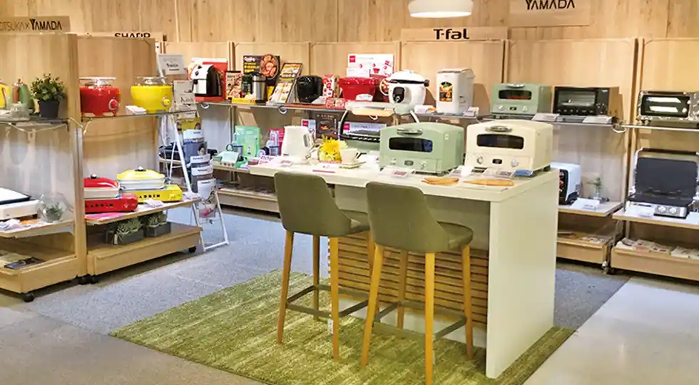 大阪南港ショールーム 家電フロア