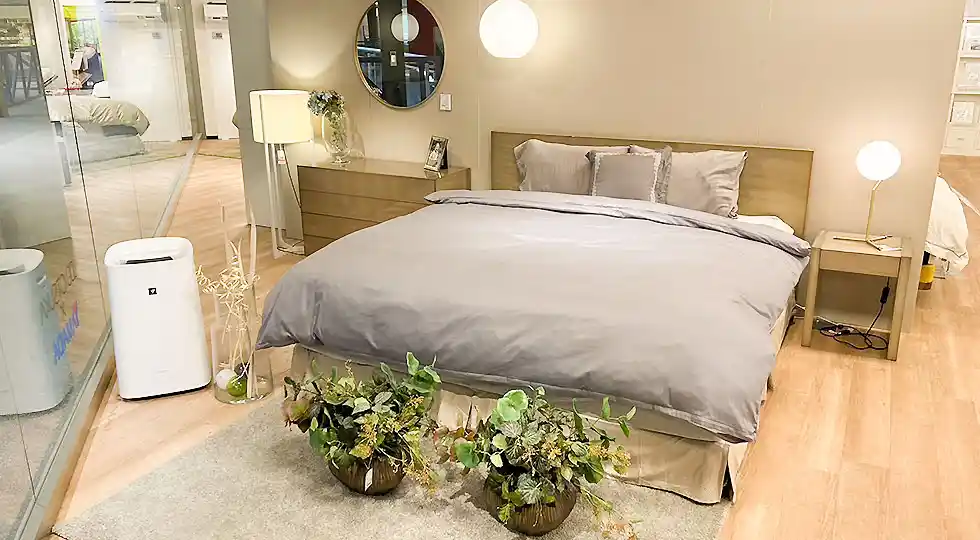 大阪南港ショールーム ベッドフロア