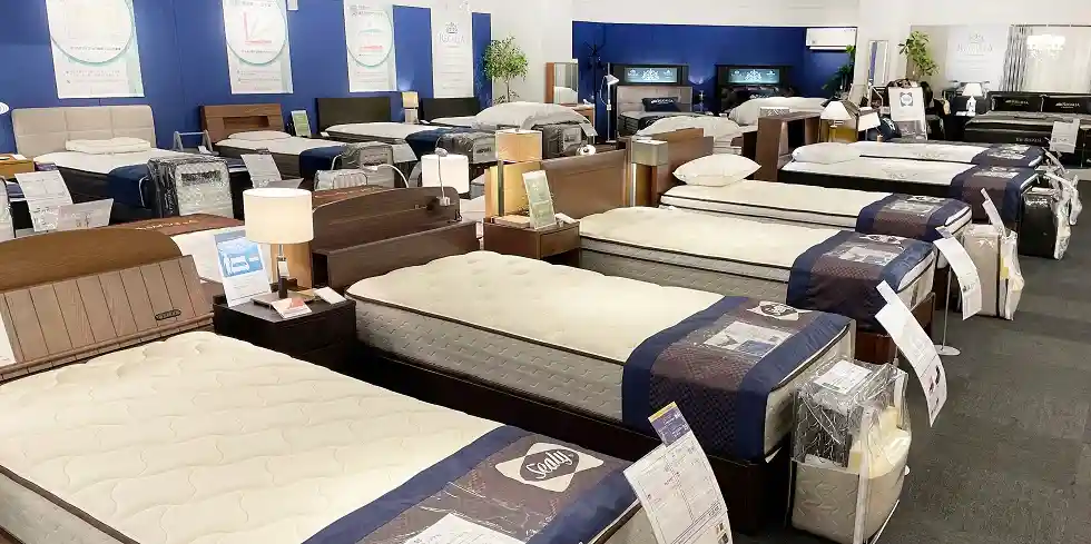 神戸ショールーム ベッドフロア