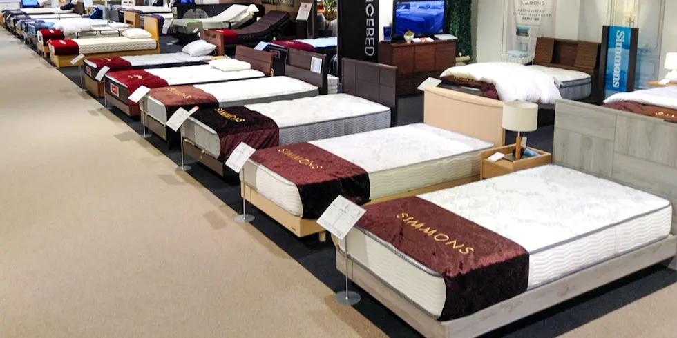 福岡ショールーム ベッドフロア