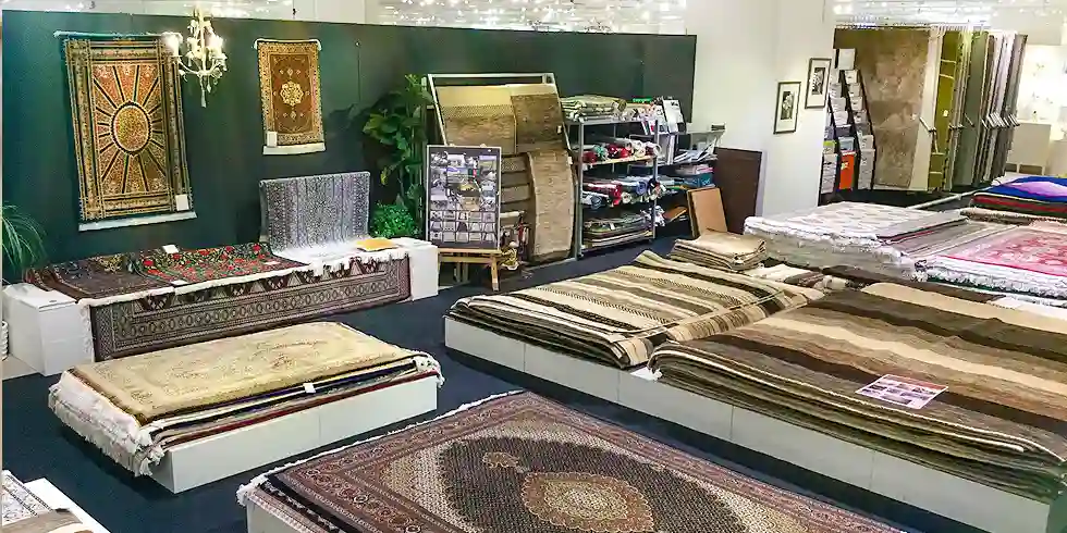 福岡ショールーム 絨毯・ラグフロア