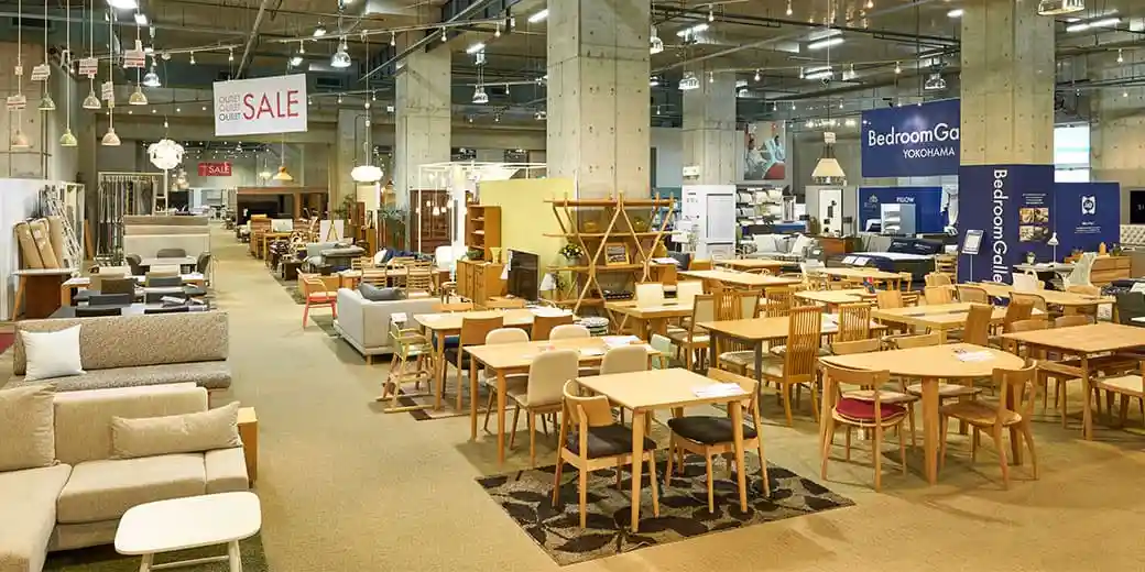 横浜アウトレット&ベッドルームギャラリー フロア紹介