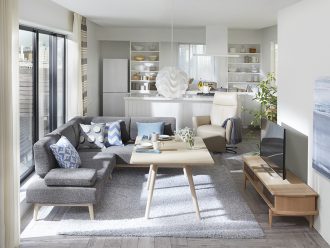 ①【新生活】 トータルコーディネート インテリア 家具 テーブル ソファ チェア インテリアのコーディネート実例｜【公式】大塚家具 | 家具・インテリア