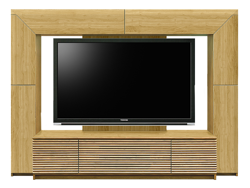 無垢材の豊かな質感を活かしたテレビボード「アクロス」|商品特集 ...