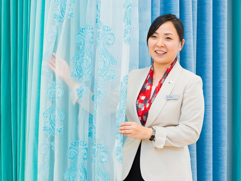 大塚家具　カーテン相談