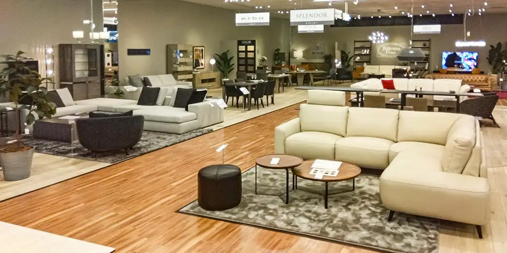 広島ショールーム リビングフロア