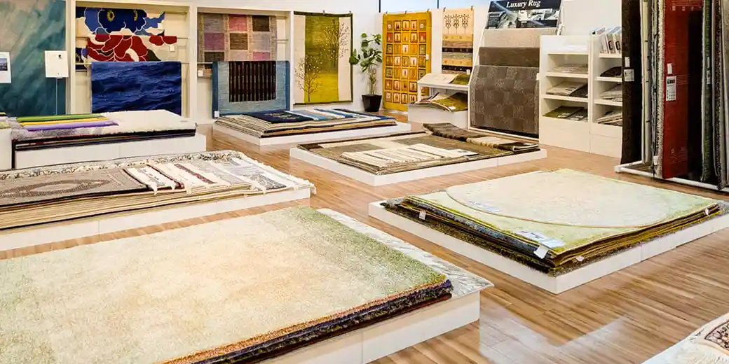 広島ショールーム 絨毯・ラグフロア