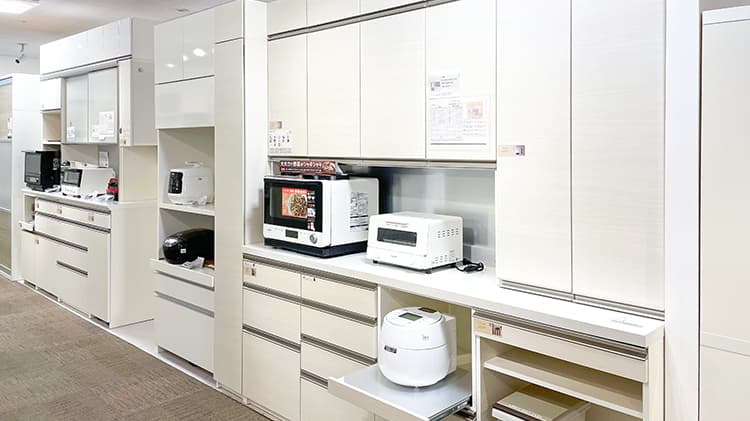 キッチン収納フロア 7F｜神戸ショールーム｜【公式】大塚家具
