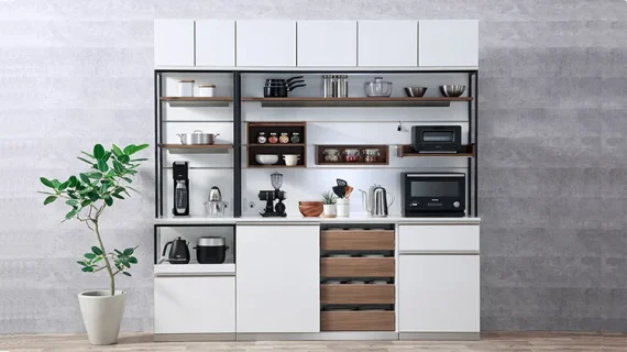 【最終値下げ】大塚家具　デザイン食器棚 食器棚「GT 60」幅59cm 奥行49cm 高さ203cm 全2色 | 【公式