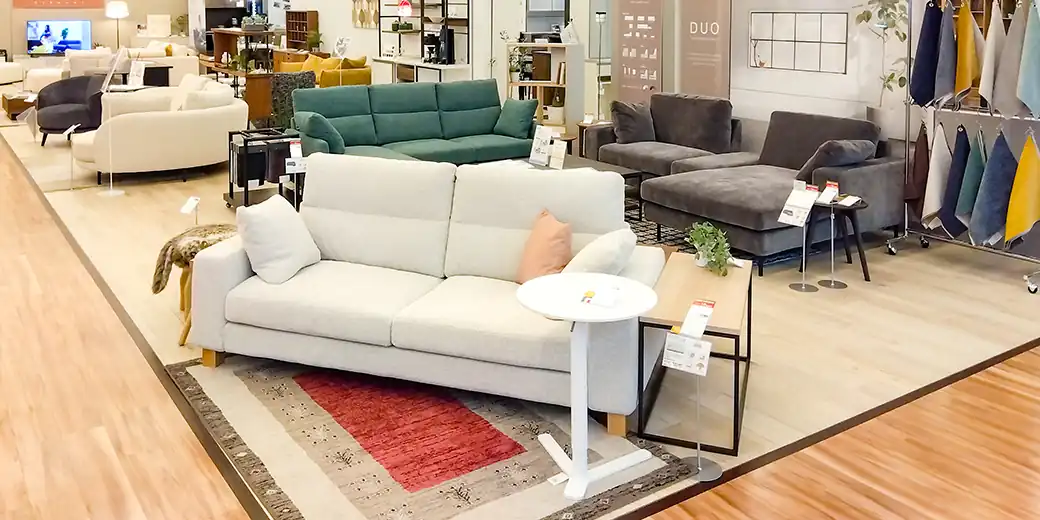 広島ショールーム フロア画像