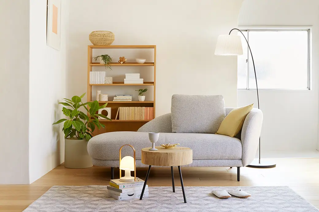 ナチュラルスタイルのコーディネート例