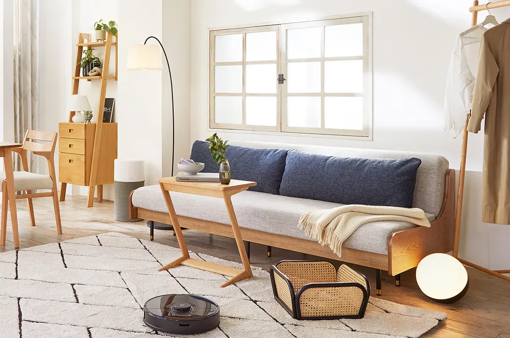 ナチュラルスタイルのコーディネート例