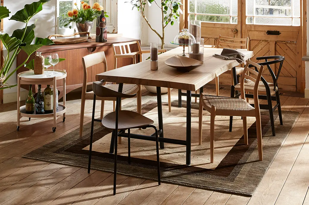 ナチュラルスタイルのコーディネート例