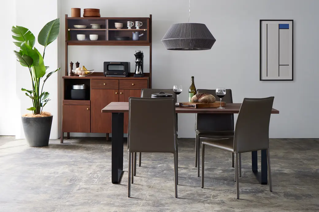 モダンスタイルのコーディネート例