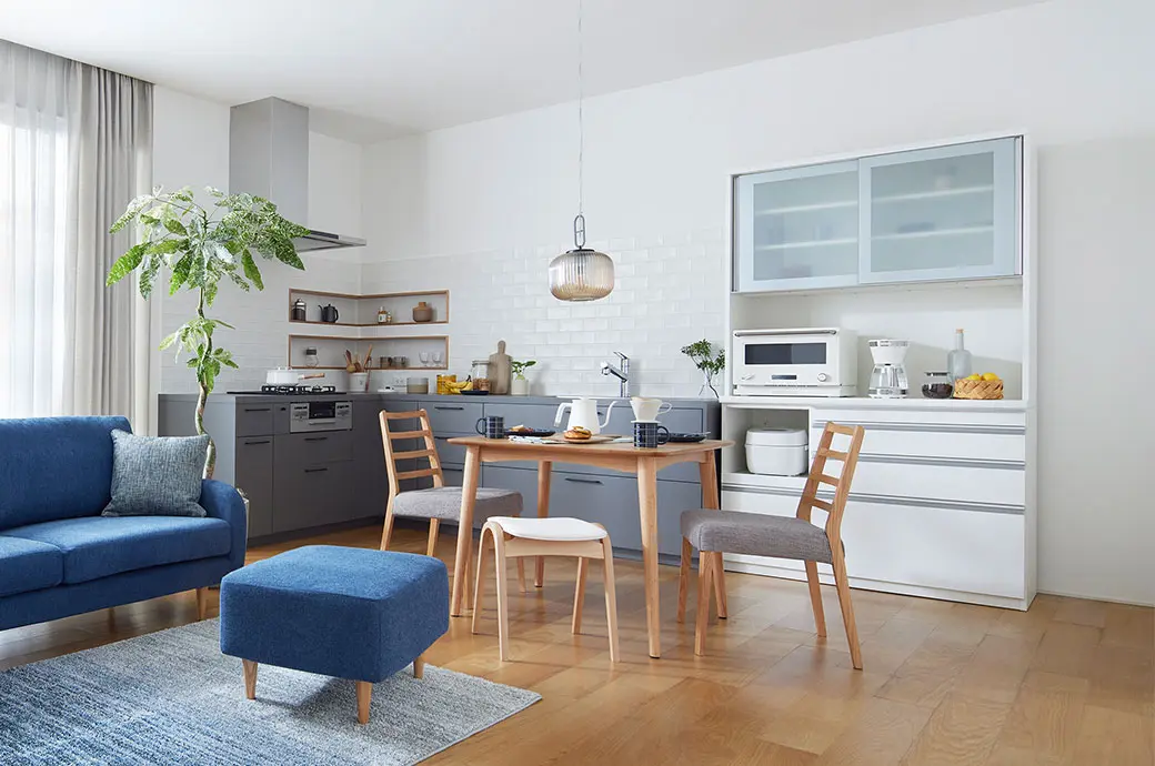 温かみのあるナチュラルスタイルのコーディネート