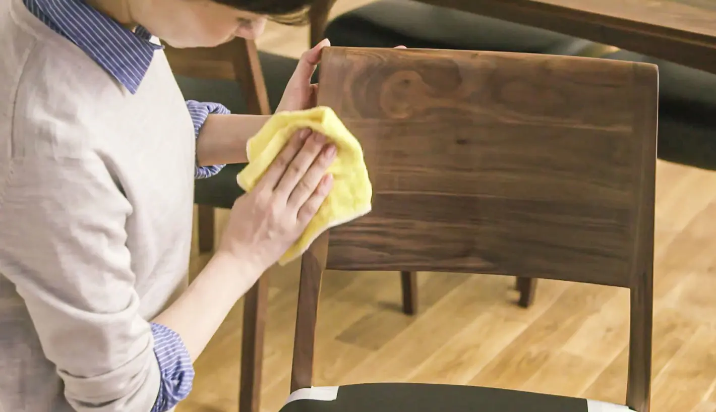 チェアのお手入れ方法