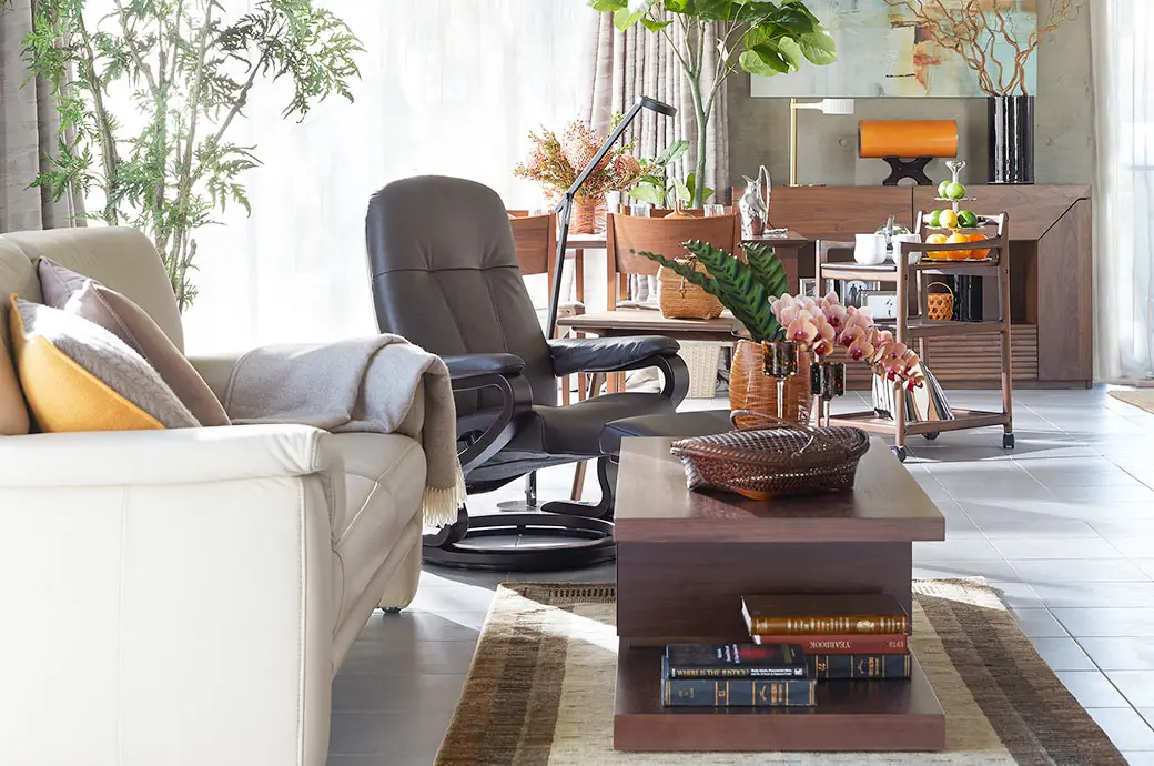 モダンスタイルのコーディネート