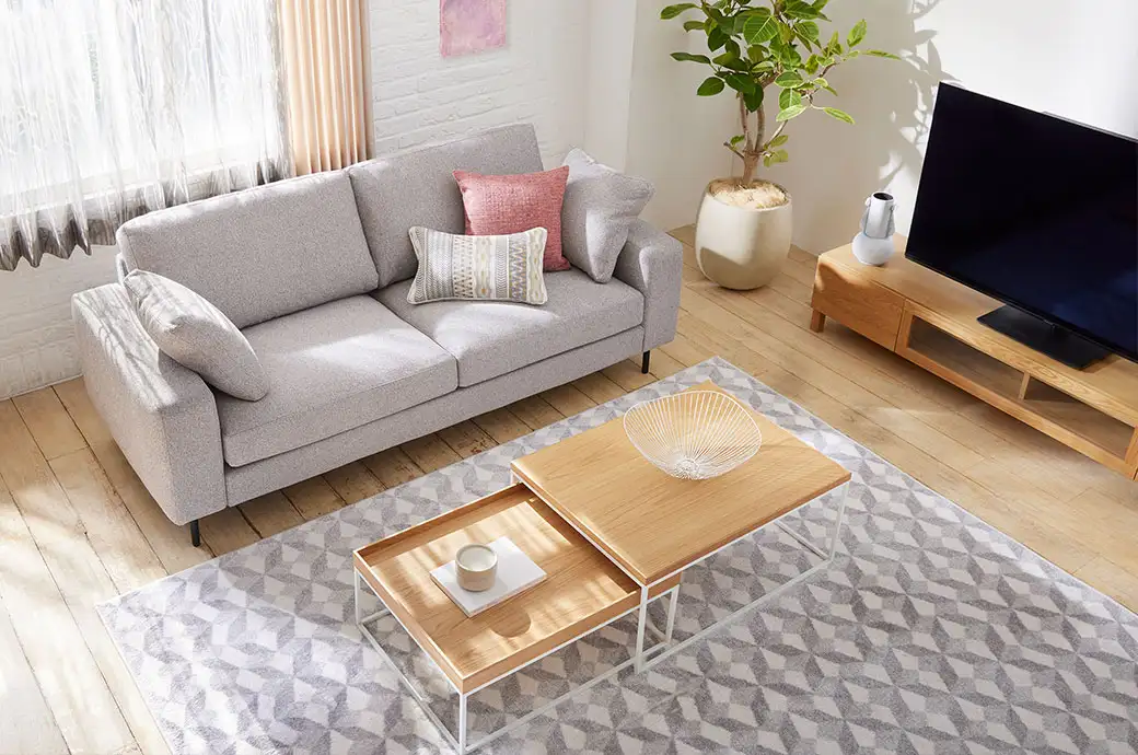 ナチュラルスタイルのコーディネート例