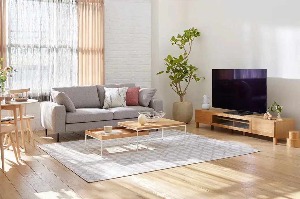 ナチュラルスタイルのコーディネート例