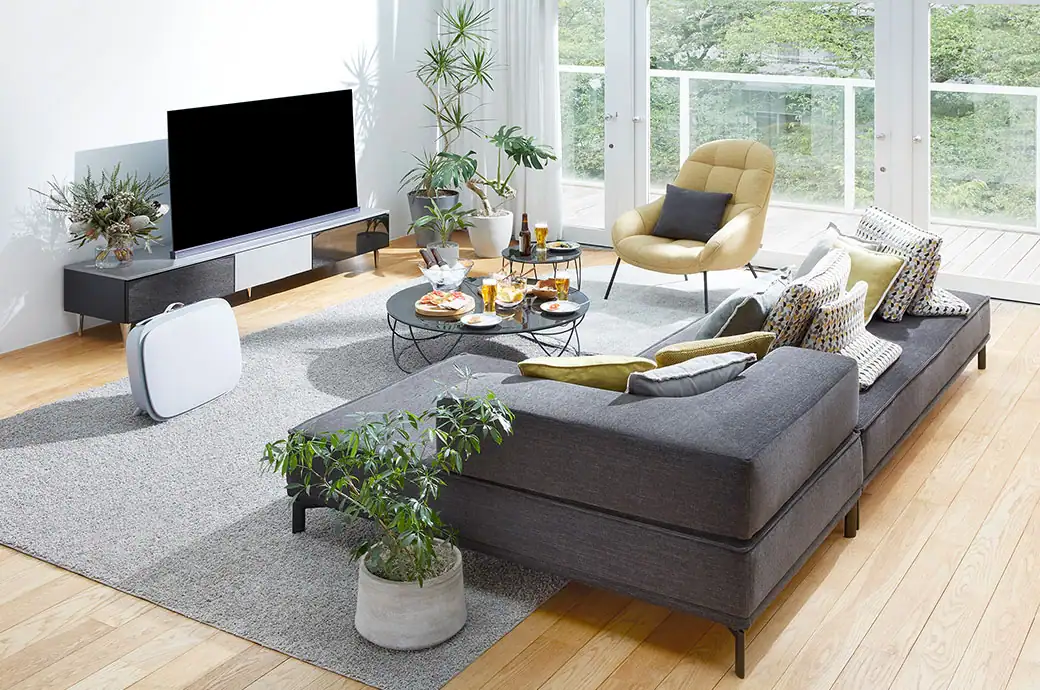 モダンスタイルのコーディネート例