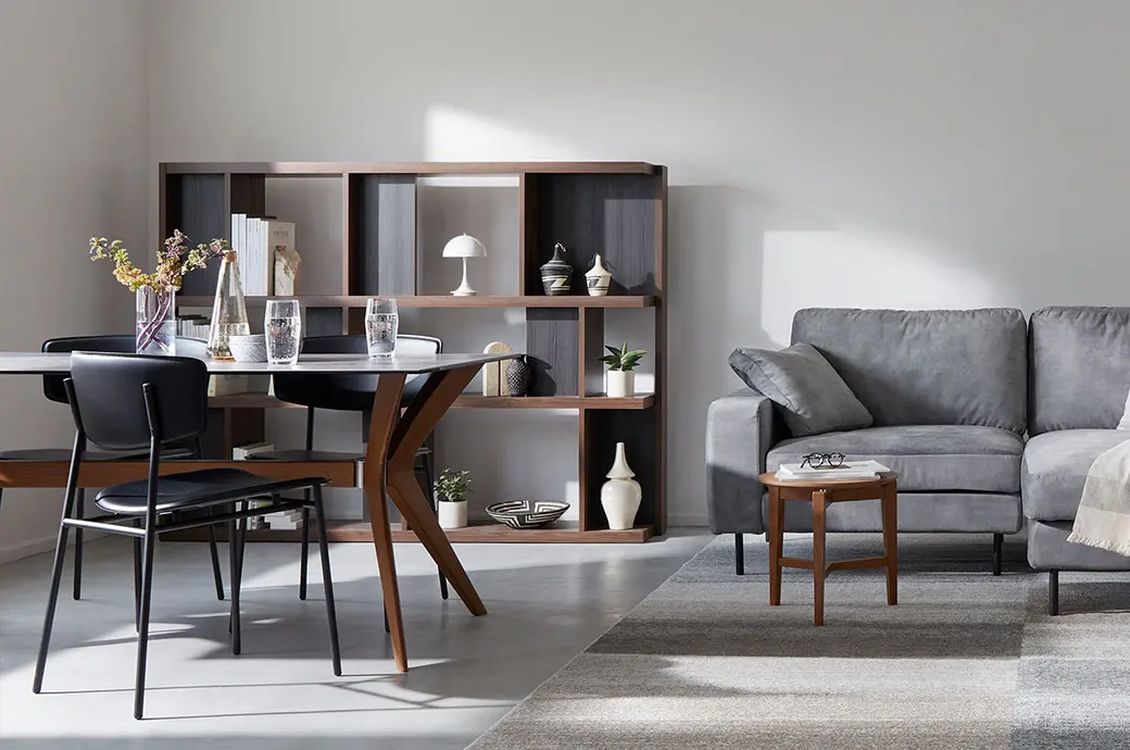 モダンスタイルのコーディネート例