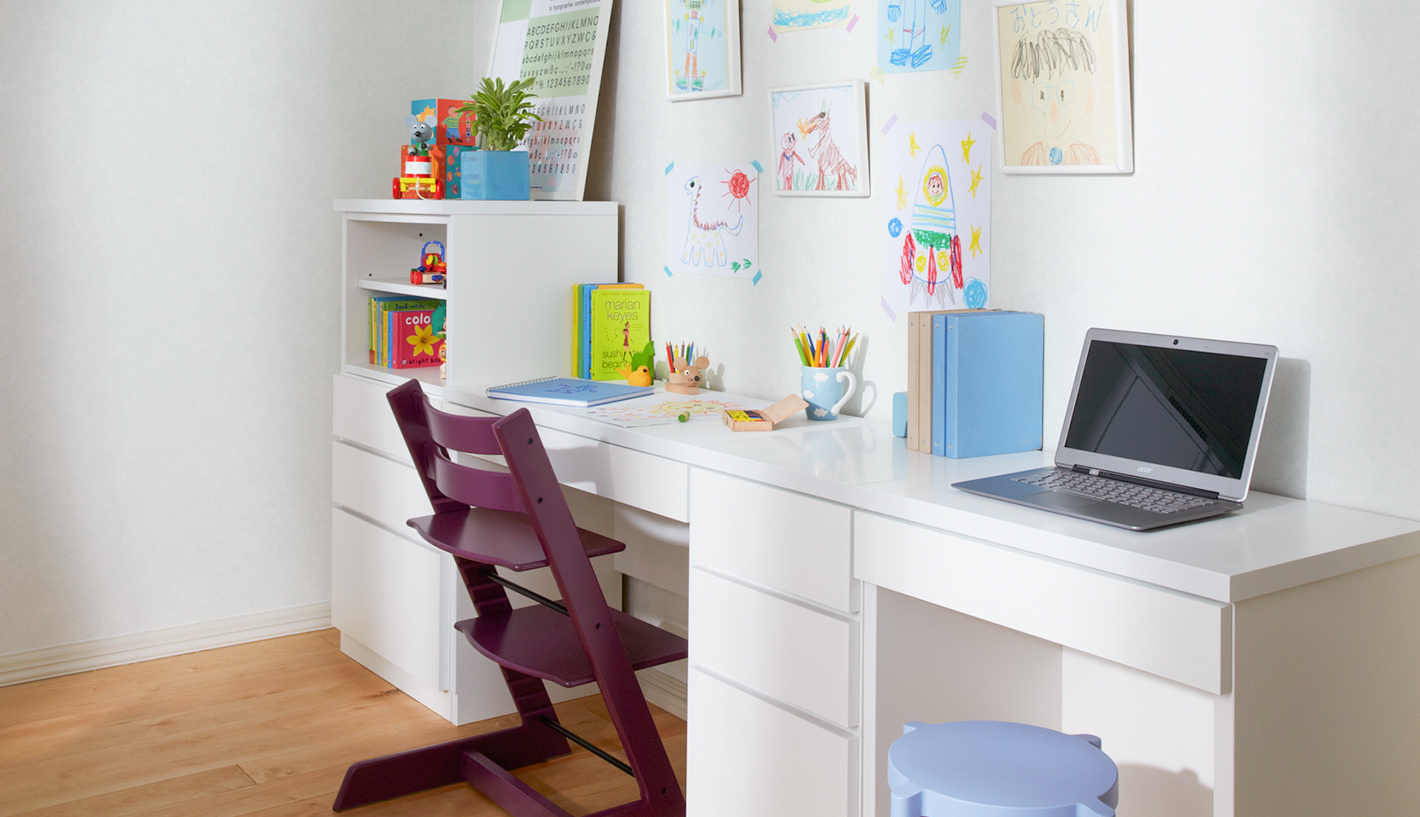 学習デスク・子供部屋家具のお手入れ方法