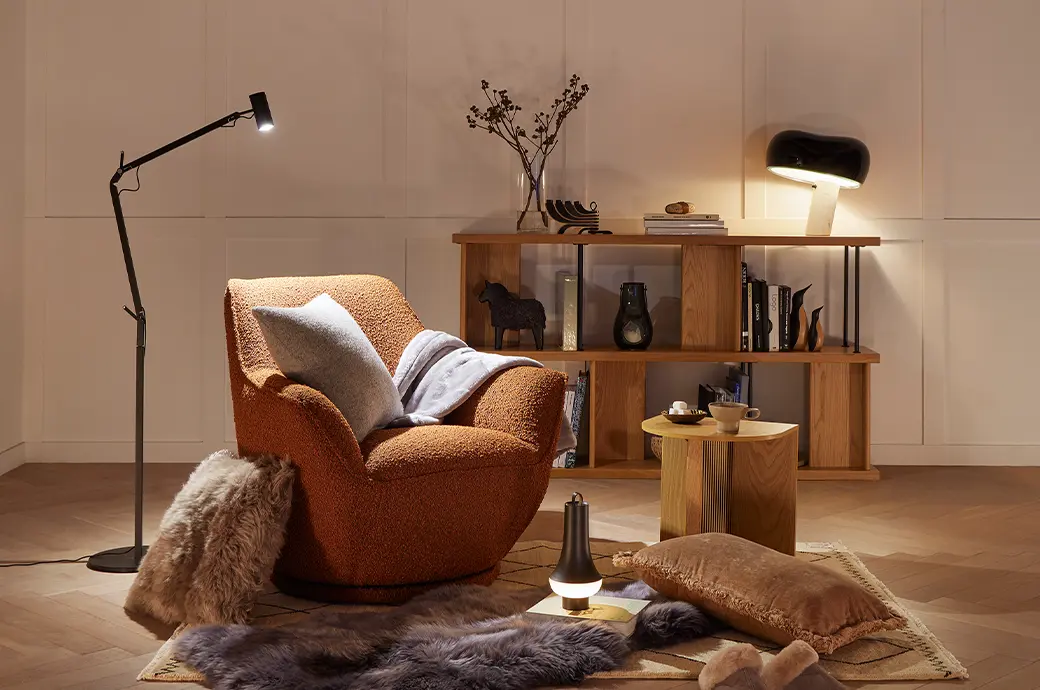 ナチュラルスタイルのコーディネート例