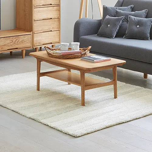 防ダニ加工を施したラグ