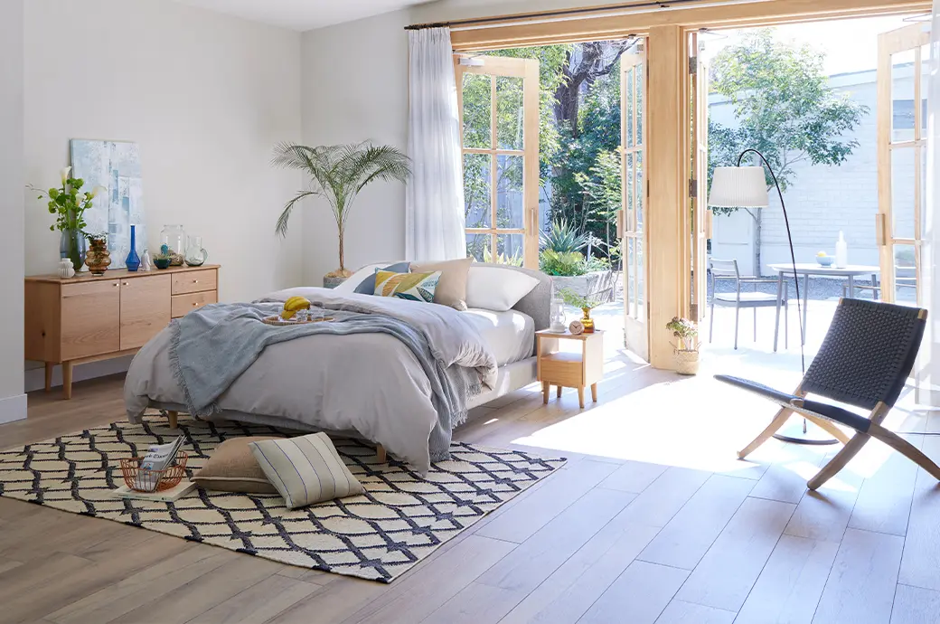 ナチュラルスタイルのコーディネート例