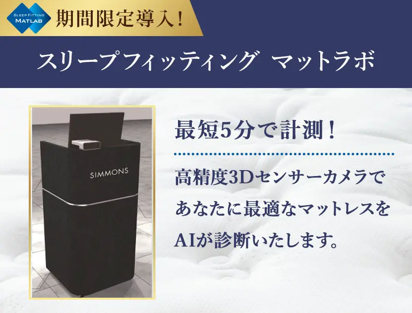 スリープフィッティングマットラボ